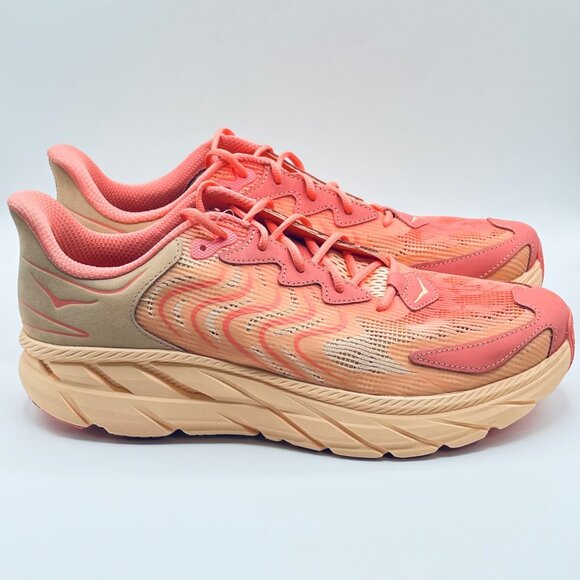 HOKA OneOne U Clifton LS BP 1165710 CPLC Men 13 Women 1 Unisex Vibrant Bloom - Picture 3 of 8